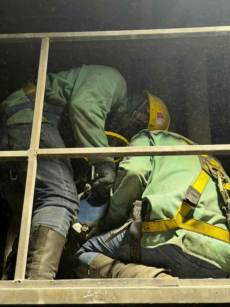Hot-Tapping línea contra incendio — fotografía 4